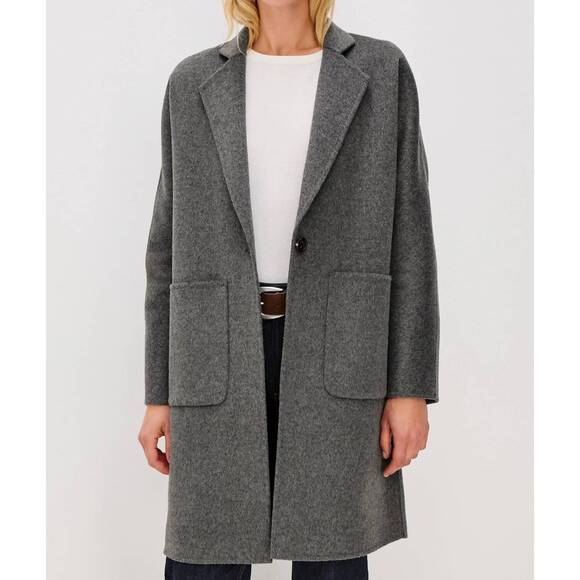 NEW RAILS everest coat in charcoal